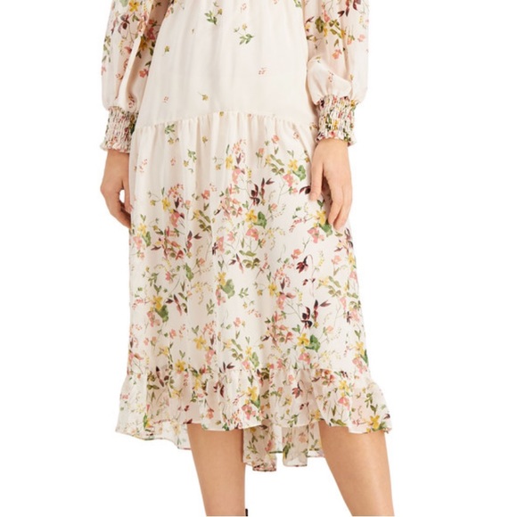 Taylor floral boarder midi dress - Picture 5 of 8